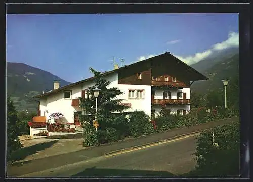 AK Dorf Tirol /Meran, Pension Kofler, Hauptstrasse 41