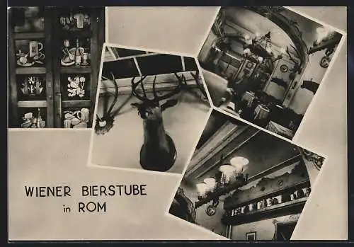 AK Rom, Gasthaus Wiener Bierstube, Bes. Hans Giessauf