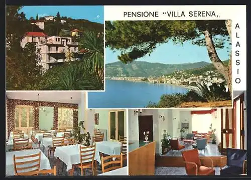 AK Alassio, Pensione Villa Serena, Direz. Vena Giovanni, Via Solva 10