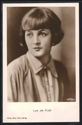 AK Schauspielerin Lya de Putti