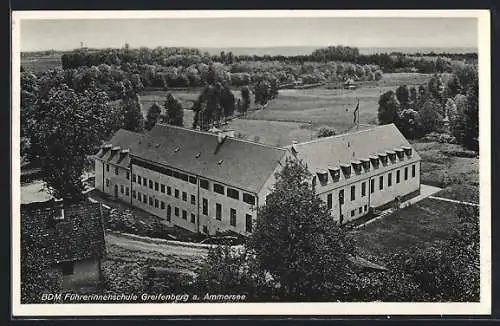 AK Greifenberg, Blick vom Gasthof zur Post auf die Führerinnenschule