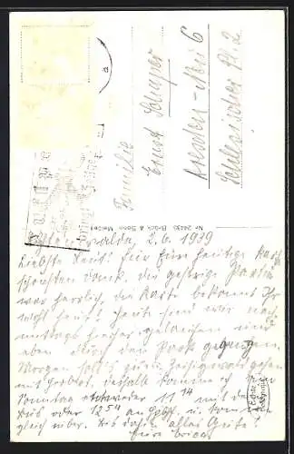 AK Lichtenwalde i. Zschopautale, Schloss mit Anlagen