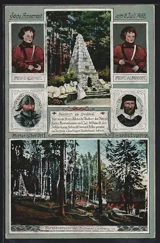 AK Fürstenbrunn, Sächsischer Prinzenraub am 8. Juli 1455