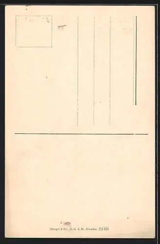 AK Wenigenjena, Schillerkirche mit blühendem Holunder