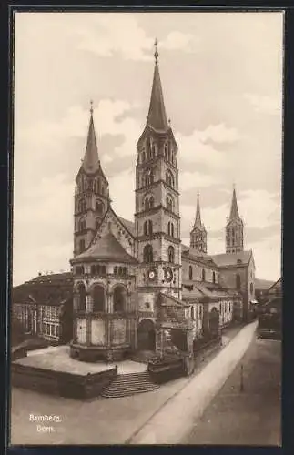 AK Bamberg, Blick zum Dom