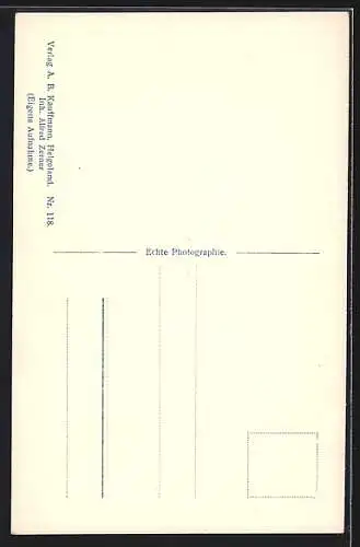 AK Helgoländer Fischer mit Hut