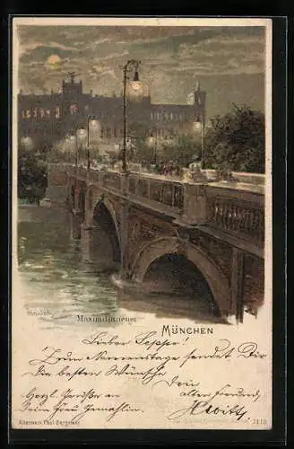 Lithographie München, Maximilianeum