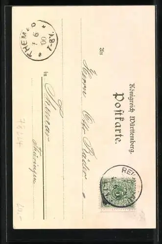 Künstler-AK K. Mutter: Singen, Hohentwiel