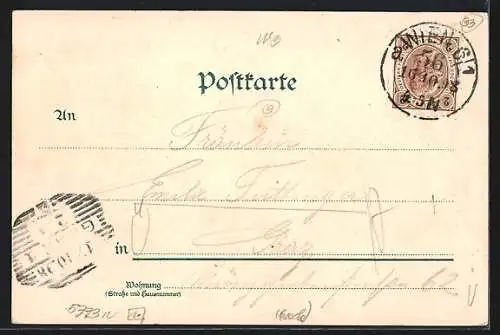 Lithographie Wien I, Votiv Kirche