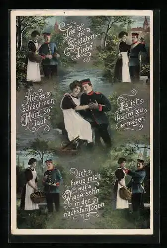 AK Soldatenliebe, Hör es schlägt mein Herz so laut
