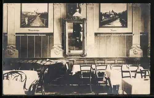 AK Wien, Restaurant Karl Götzinger`s Spezial-Wein- und Bierhaus, Schwendergasse 61