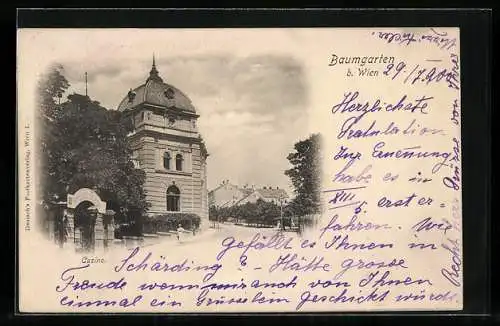 AK Baumgarten, Partie mit Casino