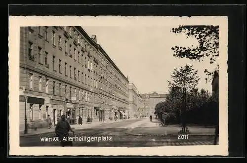 AK Wien, Geschäfte am Allerheiligenplatz