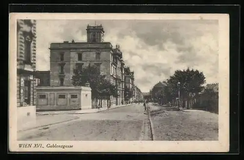 AK Wien, Partie auf der Gablenzgasse