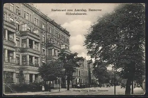 AK Hannover, Restaurant zum Aesculap, Hildesheimerstrasse