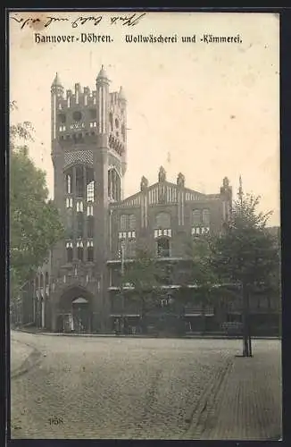 AK Hannover-Döhren, Wollwäscherei und -Kämmerei