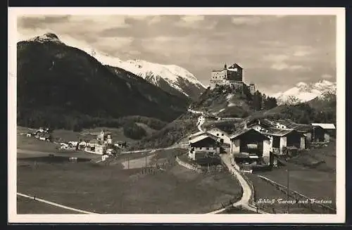 AK Tarasp, Schloss und Fontana