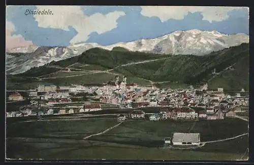 AK Einsiedeln, Ortspanorama