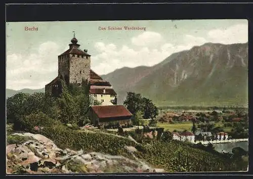 AK Buchs-Werdenberg, Schloss im Abendlicht