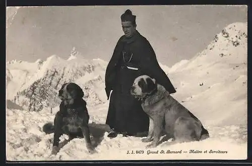 AK Grand St. Bernard, Mâitre et Serviteur, Bernhardiner