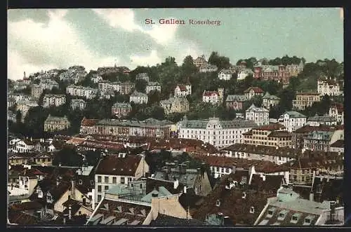 AK St. Gallen, Totale mit Rosenberg