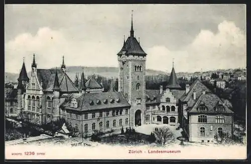 AK Zürich, Landesmuseum
