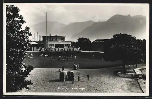 AK Montreux, la Plage