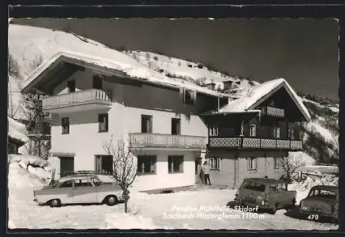 AK Saalbach-Hinterglemm, Hotel-Pension Mühlfeld