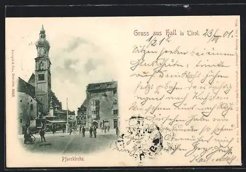 AK Hall in Tirol, Pfarrkirche