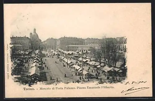 AK Torino, Mercato di Porta Palazzo, Piazza Emanuele Filiberto