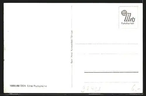 AK Schweinfurt, Partie an der Stadtmauer