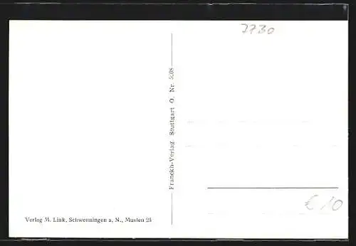 AK Villingen-Schwenningen, Partie am Gasthaus zum Bären