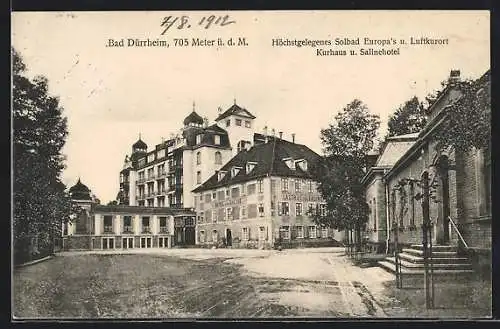 AK Bad Dürrheim, Kurhaus und Salinehotel