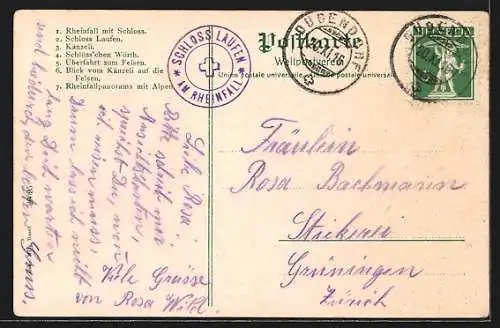 AK Schaffhausen, Rheinfall