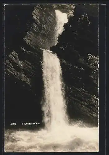 AK Idylle an den Thurwasserfällen