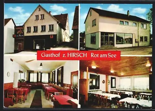 AK Rot am See, Gasthof z. Hirsch