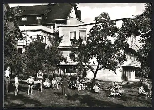 AK Krumbach b. Mosbach, Pension Zum Engel, Gasthof Fam. B. Schwab