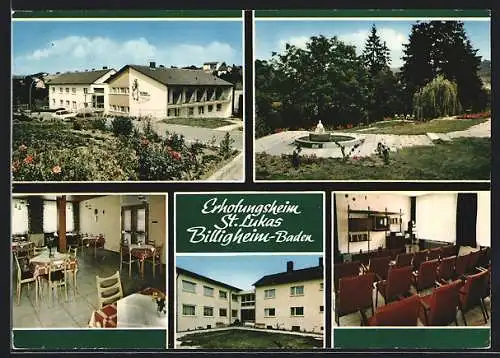 AK Billigheim / Baden, Erholungsheim St. Lukas