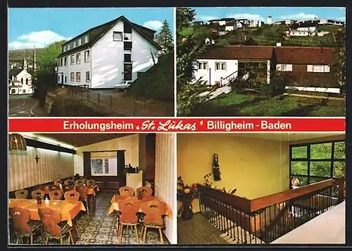 AK Billigheim / Baden, Erholungsheim St. Lukas