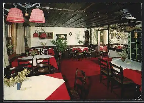 AK Sasbachwalden /bad. Schwarzwald, Hotel Talmühle Restaurant Café Fallert