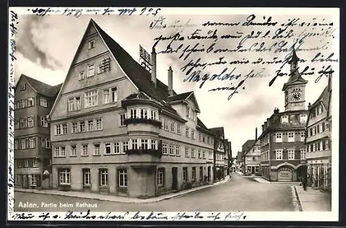 AK Aalen, Partie beim Rathaus