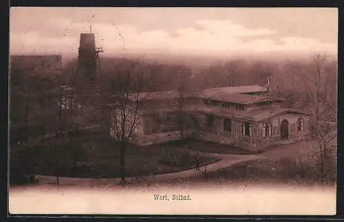 AK Werl, Blick auf die Kuranlagen