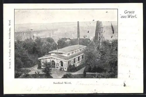 AK Werl, Blick auf das Kurhaus