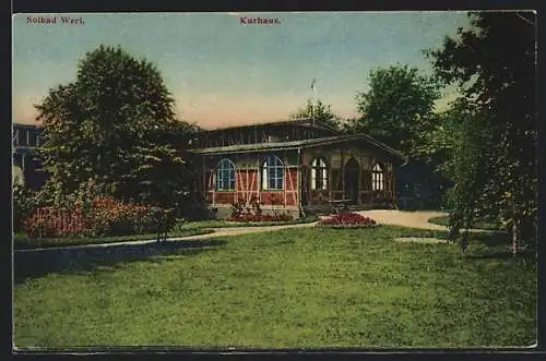 AK Werl, Blick auf das Kurhaus