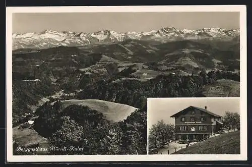 AK Steg im Tösstal, Berggasthaus Hörnli-Kulm