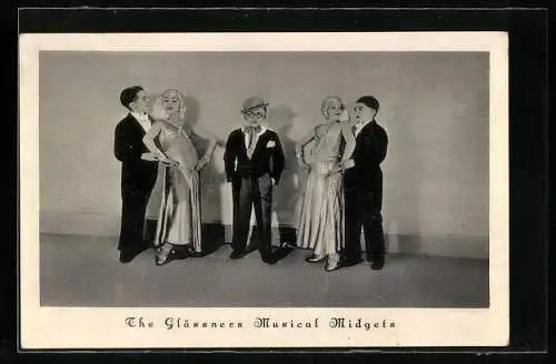 AK The Glässners Musical Midgets
