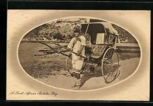 AK A South African Ricksha Boy