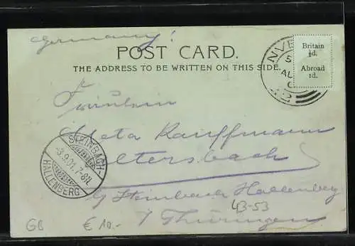 Mondschein-AK Reel of Tulloch, Schottischer Volkstanz