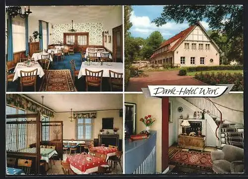 AK Werl /Westf., Park-Hotel Werl, Inh. F. Kötter