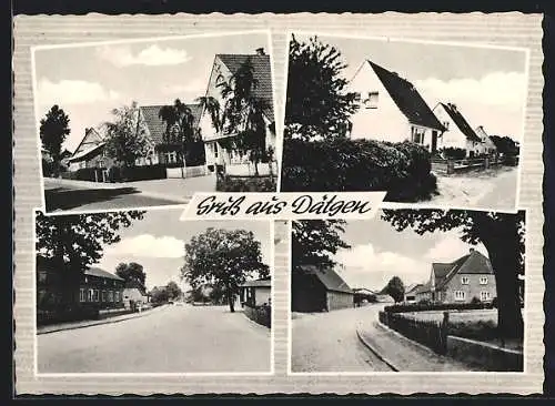 AK Dätgen über Neumünster, Strassenpartien